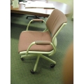 Burgundy  Adjustable Office Chair